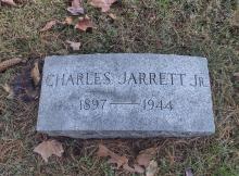 Charles Jarrett's monument