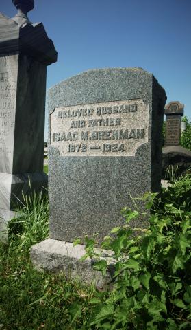 Meyer Brenman, reverse