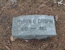 Kathryn B. Crispin, d. 1965