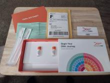 FamilyTreeDNA test kit