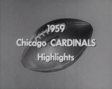 1959 Chicago Cardinals Highlights