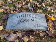 Ann Housel's monument